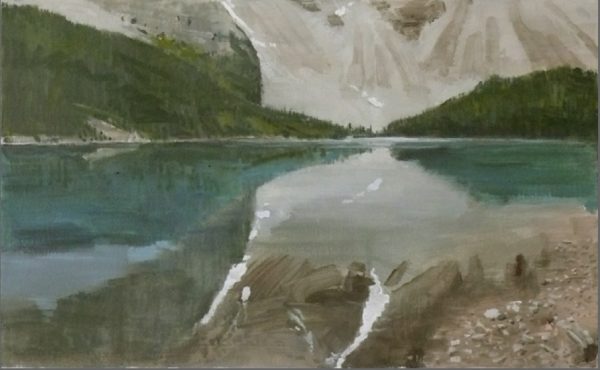 *Point of View - Moraine Lake (framed)