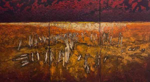 Ancient Landscape #135 (Triptych)