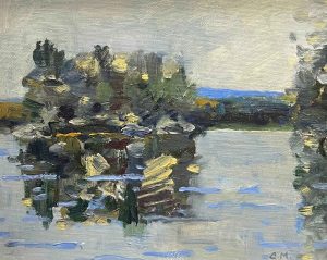 *Pennask Isle Reflection